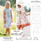 Preview: ebook Ganzjahreskleid "Amelie" Größe 56-158 Schnittmuster & Nähanleitung